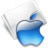 Folder Apple aqua Icon